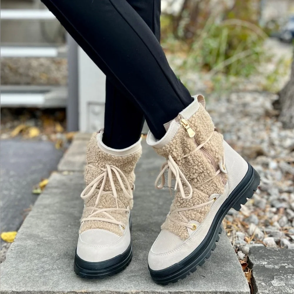 NWT PAJAR Maxine Waterproof Insulated Ice Gripper Boots